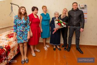 Кам’янчанка відзначила свій 100-річний ювілей